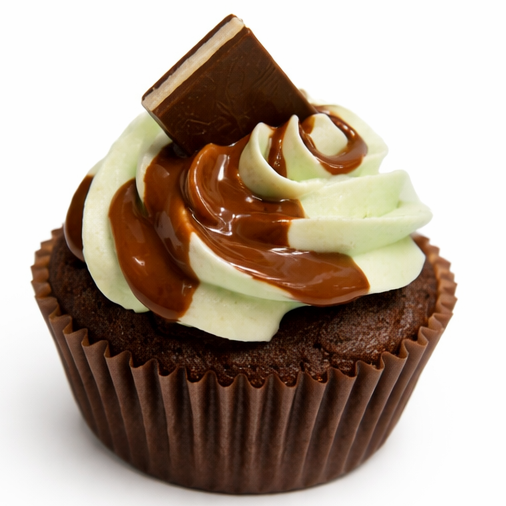 Andes Mint Cupcake