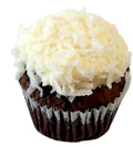 Chocolate Coconut Rum Cupcake