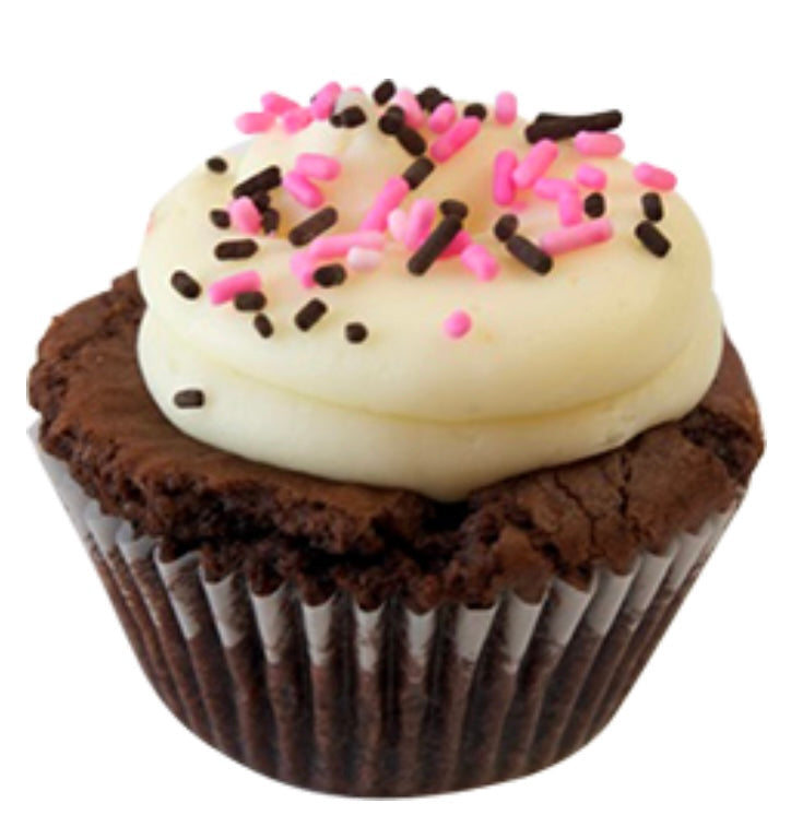 Fudgy Brownie Cupcake
