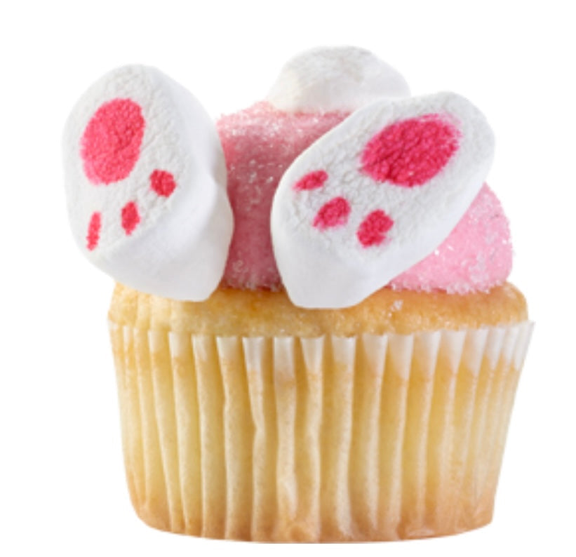 Coconut Bunny Cupcake