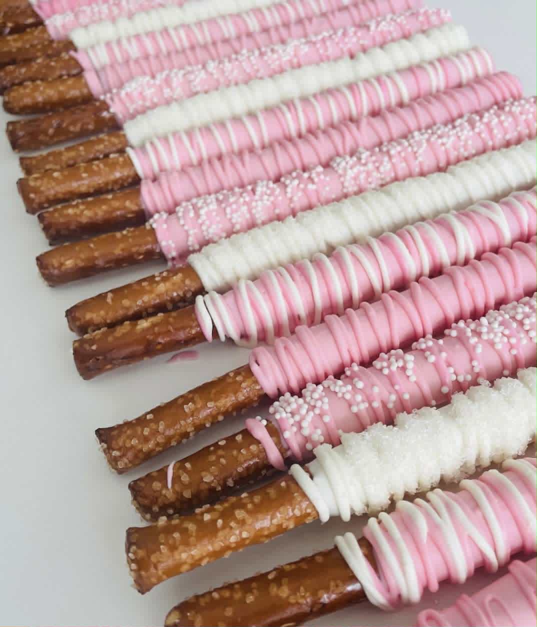 Chocolate Covered Pretzel Rods